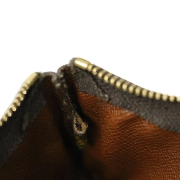 Louis Vuitton Monogram Coin Holder Key Pouch Pochette - Brown - Picture 15 of 16